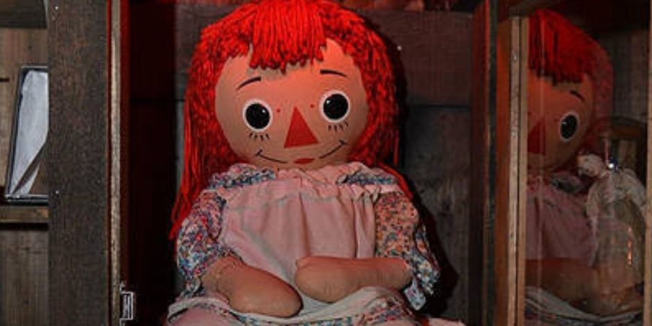 annabelle muñeca de trapo